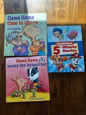 Kids Books Bundle – Llama Llama + Nickelodeon 5-Minute Stories